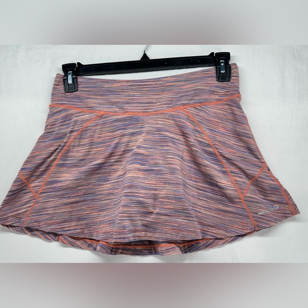 Merrell Leelani Selectwick Heathered Pink Tennis Fitness Skort Womens Size Small
